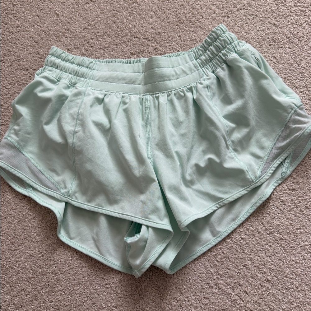 lululemon athletica Mint Green Women's Athletic Shorts